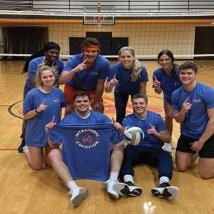 Coed Volleyball champions