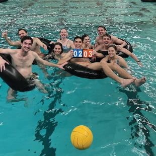 Inner-Tube Water Polo champions